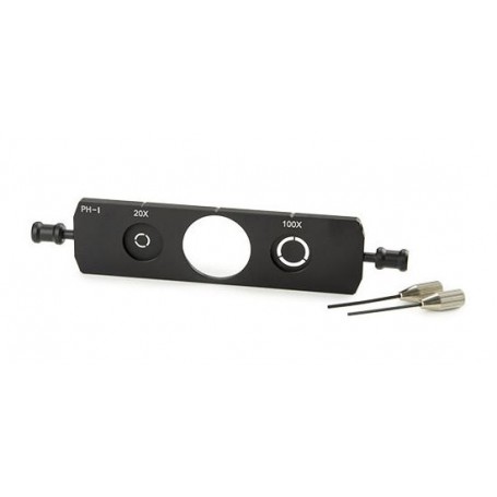 Euromex AE.3189, klizač s faznim prstenovima za PLPH 20x i S100x fazne objektive (Oxion) (53894)