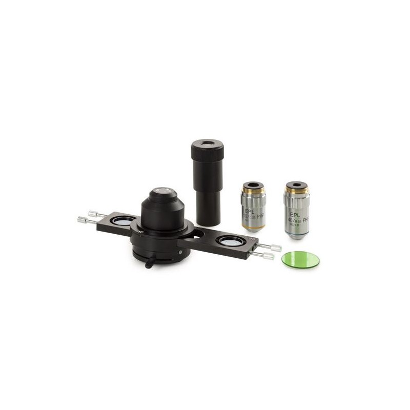 Euromex BS.9156, Phase contrast kit, Abbe, slot for slider, E-plan EPLPH 10x/S40x PH (bScope) (55464)
