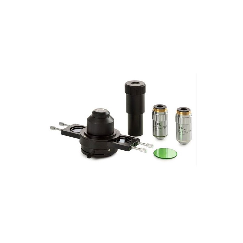 Euromex BS.9157, Phase contrast kit, Abbe, slot for slider, E-plan EPLPH 20/S100x, PH (bScope) (55465)