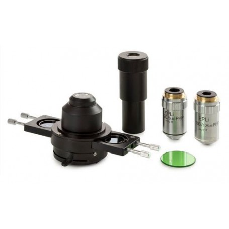 Euromex BS.9159, Phasenkontrast-Kit, Abbe, Schlitz für Schieber. E-Plan EPLPHi 20/S100x IOS PH (bScope) (55467)