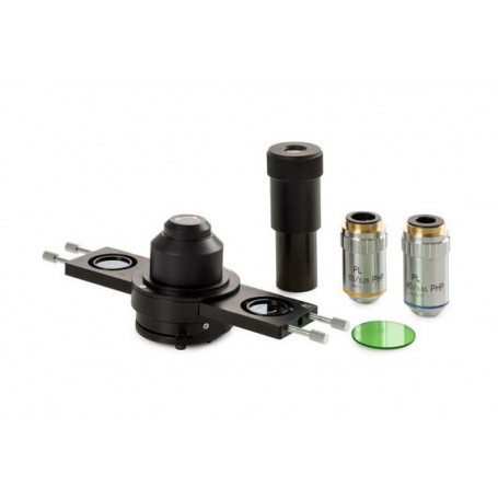 Euromex BS.9162, Fasekontrastsett, Abbe, spor for skyver. Plan PLPH i 10/S40x IOS PH (bScope) (55468)