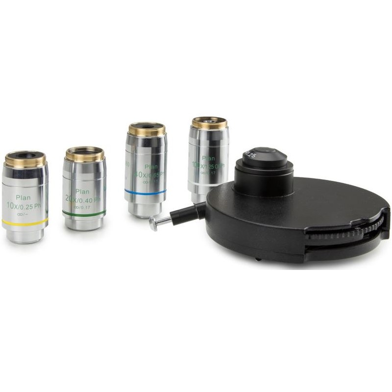 Euromex DX.9126, Phase contrast set 10x/20x/40x/100x (Delphi-X) (53776)