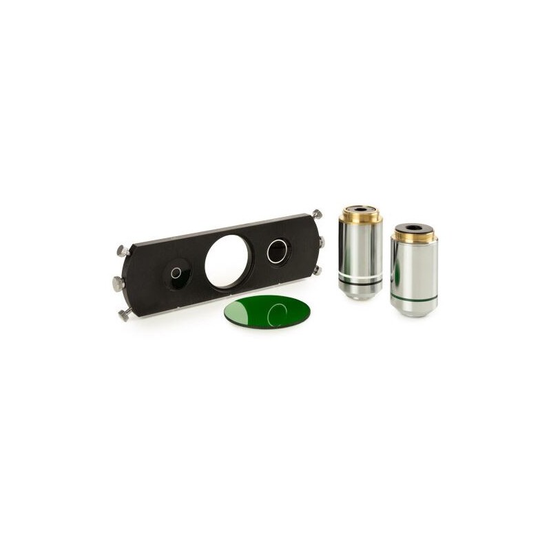 Euromex Plan PL S100x/1.25 oil immersion objective with iris diaphragm. WD 0,33 mm (53399)