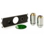 Set slider kontras fase Euromex IS.9162, dengan lensa objektif 10x dan S40x PLPHi IOS serta annuli untuk 10x(20x)/S40x IOS (5340