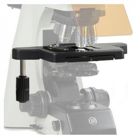 Euromex DX.9504-L platina de microscópio de vidro de safira, esquerda (para Delphi-X) (56683)