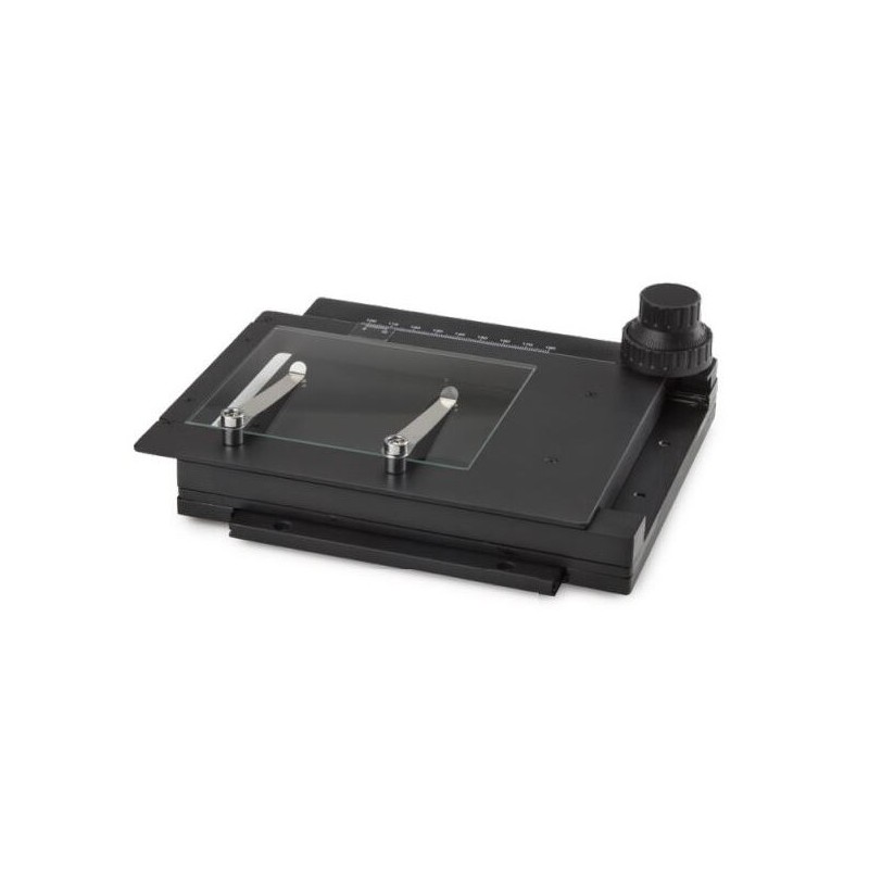 Bàn chữ thập Euromex X/Y với bàn đặt mẫu và tấm kính mờ cho NexiusZoom (76709)