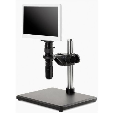 Euromex 放大镜 MacroZoom MZ.4500，变焦范围 0.7x 至 4.5x，半复消色差。0.4x 变焦镜头适用于 C-mount 摄像机，w.d.105 (65771)