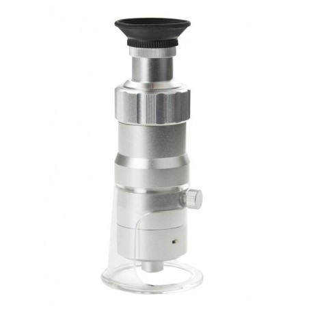 Microscopio de medición con lupa Euromex, 60x, LED, 0.02mm (77268)