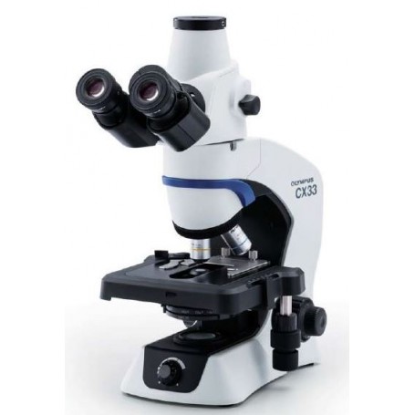 Microscopio Olympus Evident Olympus CX33, trinoculare, r, planare, 40x, 100x, 400x, LED (53986)