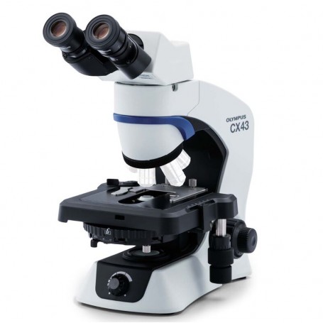 Evident Olympus Microscope Olympus CX43 Ergo, bino, infinity, LED, w.o. objectives! (53992)