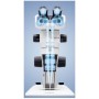 מיקרוסקופ זום סטריאו Evident Olympus SZX7, טרינו, 0.8x-5.6x, עם תאורה מועברת (49711)
