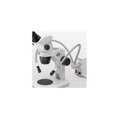 Evident Olympus 立体变焦显微镜 SZX7，双目，适用于鹅颈 (49709) 的 0.8x-5.6x。