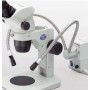 Микроскоп с увеличение Olympus Stereo SZX7, бинокулярен, 0.8x-5.6x за гъвкаво рамо (49709)