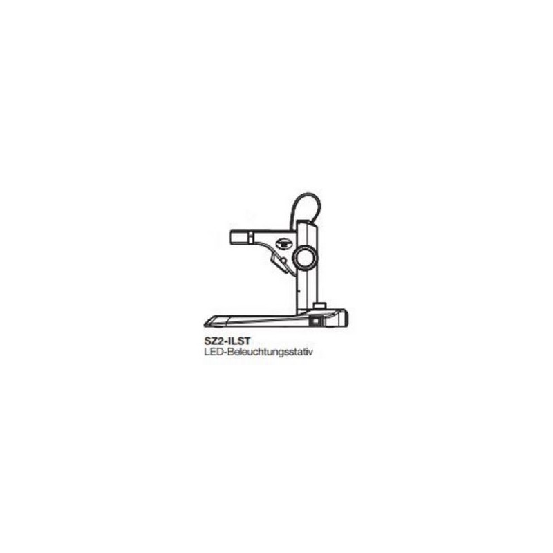 Evident Olympus LED Illuminator Stand SZ2-ILST-8, reflected/transmitted light, rack & pinion (62203)