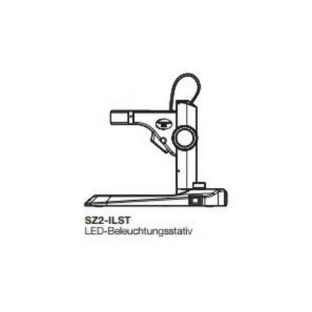 Supporto Illuminatore LED Evident Olympus SZ2-ILST-8, luce riflessa/trasmessa, cremagliera e pignone (62203)
