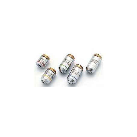 Acīmredzams Olympus objektīvs MPLN5X-1-7, M plāns, ACH, atstarotā/pārraidītā gaisma, 5x/0.10, WD 20.0mm (69350)