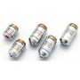 Evident Olympus Objective MPLN5X-1-7, M plan, ACH, cahaya terpantul/ditransmisikan, 5x/0.10, WD 20.0mm (69350)