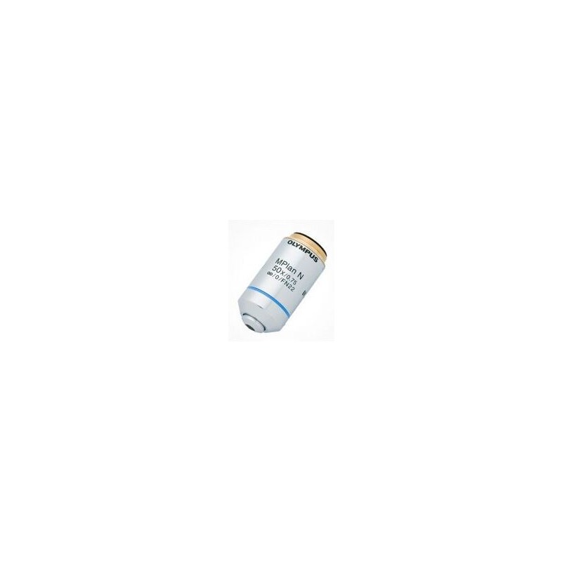 Evident Olympus Обектив Olympus MPLN50XBD M, BF, DF, План, Ахромат, Пропускана светлина, 50x/0.75 wd 0.38mm (61089)