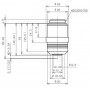 Evident Olympus Objective LPLN40X/0.65, 플랜, 무한대, 건식, w.d.3.4-4.10, 커버 글라스 0-1.00 (79551)