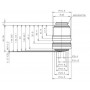 Obiettivo Olympus Evident UPLSAPO60xS2, A Linea, superapo, 60x, NA 1,3, w.d. 0,3, FN 22 (60896)