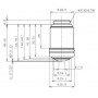 Evident Olympus Objective UPLXAPO100XO, 100x, plan, apochro (64252)