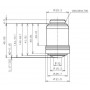 Evident Olympus Обектив UPLXAPO60XO, 60x, план, апохроматичен (71234)