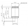 Evident Olympus Objective CACHN10x IPC/0.25 (CACHN10XIPC-1-7) (71247)