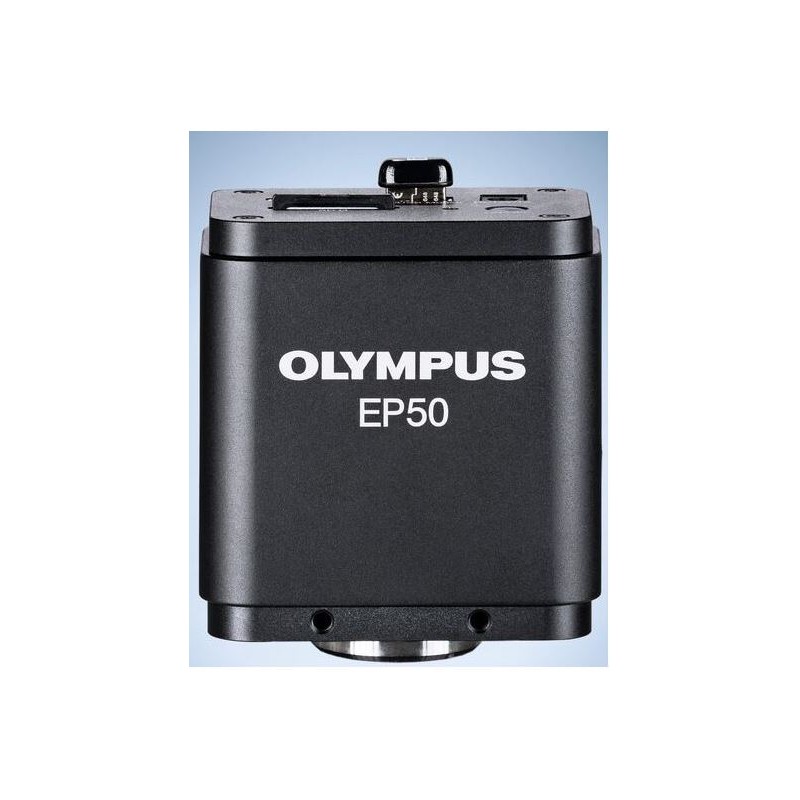 دوربین رنگی CMOS، مدل Evident Olympus EP50، با وضوح 5 مگاپیکسل، اندازه 1/1.8 اینچ، دارای رابط HDMI و قابلیت اتصال به وای‌فای (اخ