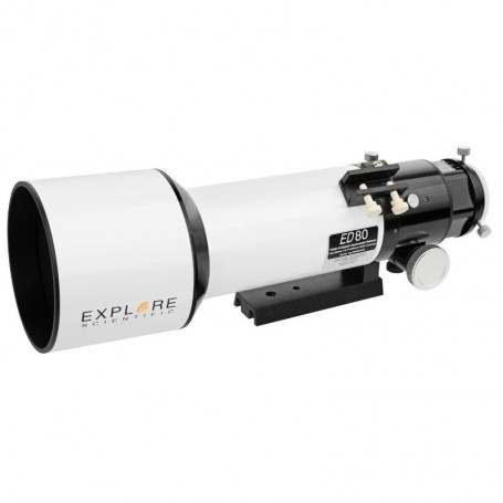 Explorar el refractor apocromático Explore Scientific AP 80/480 ED FCD-100 Hexafoc OTA (54022)