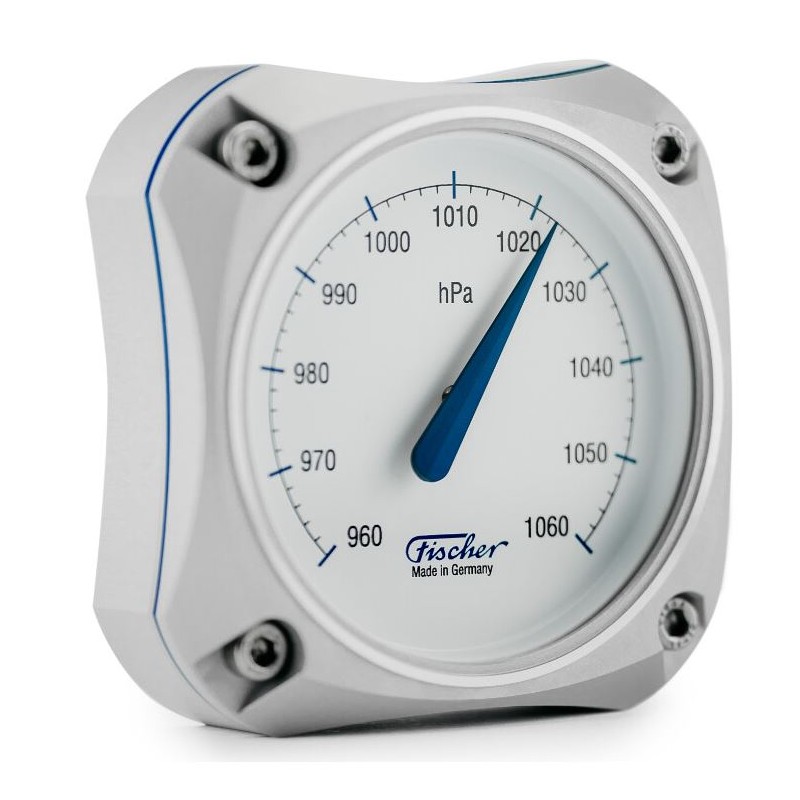Fischer Weather station Cockpit Barometer Silver Edition (79519)