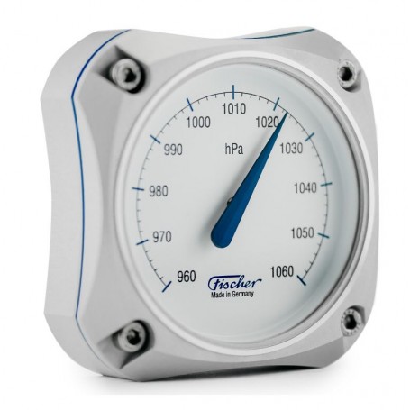 Fischer meteorologická stanice Cockpit Barometr Stříbrná edice (79519)
