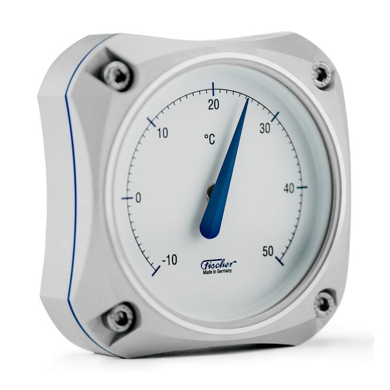 Fischer Weather station Cockpit Thermometer Silver Edition (79518)