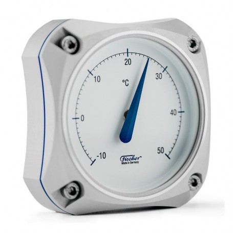 Fischer Időjárás állomás Cockpit Hőmérő Ezüst Kiadás (79518)
