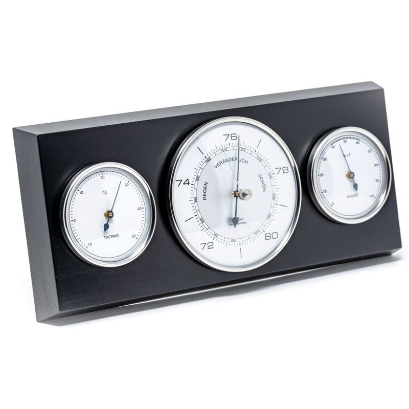 Stazione meteorologica Fischer Redesign nera (62610)