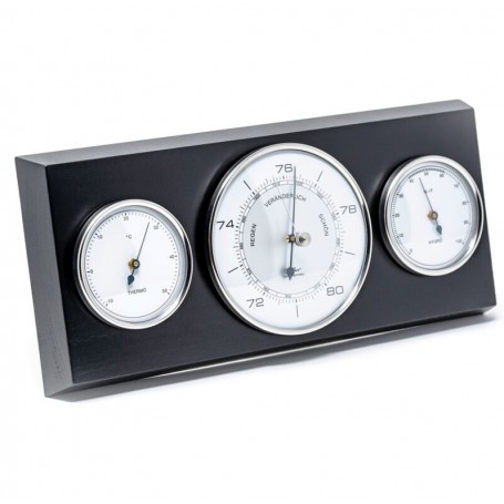 Fischer Meteorologická stanice Redesign černá (62610)