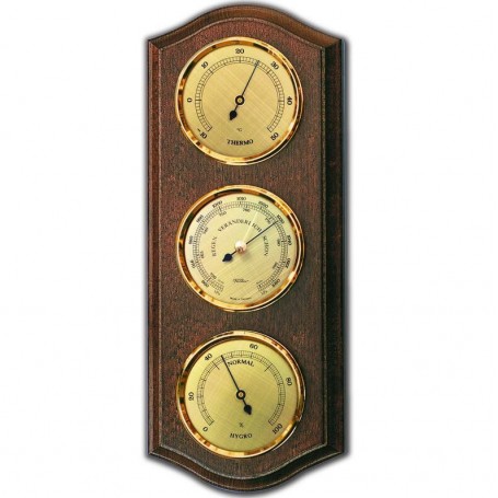 Метеостанция Fischer Ø 63 мм, цвет орех (63583)