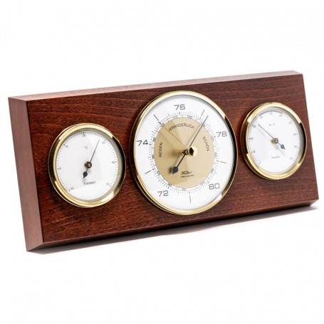 Fischer meteorologická stanice Redesign Mahagoni (62609)