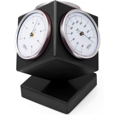 Fischer meteorologická stanice Cube černá (63568)