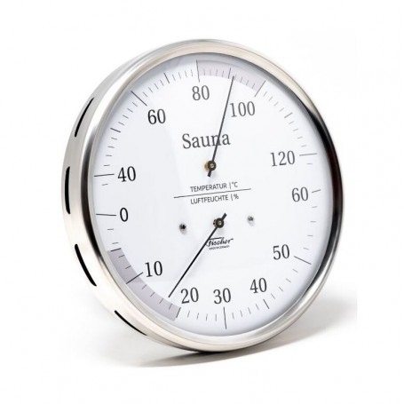 Σταθμός καιρού Fischer Σάουνα θερμοϋγρόμετρο 160 mm (63572)
