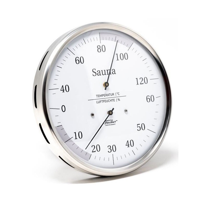 Fischer Weather station Sauna thermohygrometer 130 mm (63571)
