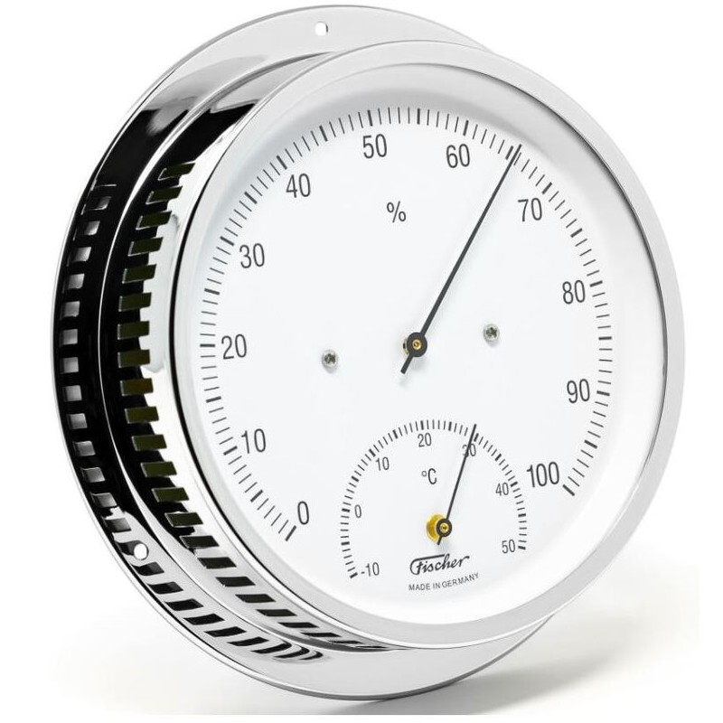 Fischer Weather station Climate meter white (75322)