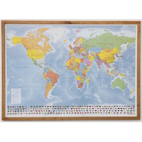 GeoMetro politická mapa sveta (144 x 103 cm) (82914)
