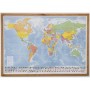 GeoMetro World map political (144 x 103 cm) (82914)