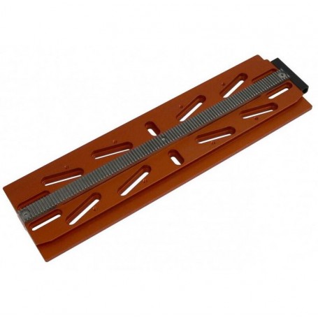 Trilho de prisma estilo Losmandy da Geoptik com cremalheira de 480mm (62172)