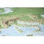 Georelief Large 3D relief map of Europe in wooden frame (in German) (44611)