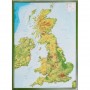 Georelief Great Britain 3D relief map (in English) (52367)