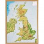 Georelief Great Britain 3D relief map (in English) (79625)