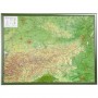 Georelief Large 3D relief map of Austria, in wooden frame (in German) (44626)