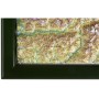 Georelief Large 3D relief map of Austria, in wooden frame (in German) (44626)