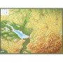Georelief Regional map Allgäu Bodensee Lake Constance 3D Relief map (77 x 57 cm) (in German) (58037)
